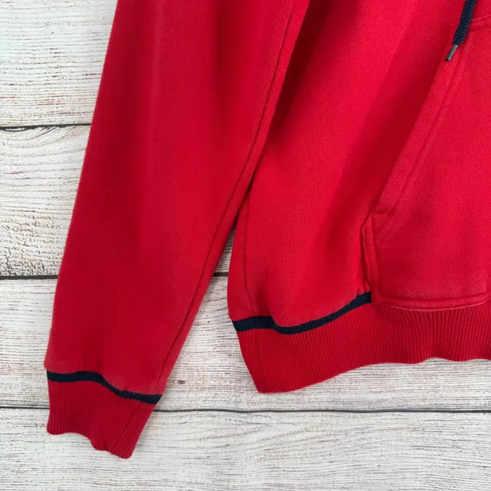 Nike MLB Los Angeles Angeles Full Zip Hoodie‎ Sweatshirt Youth Boys L 12/14 Red